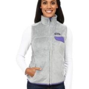 Patagoina Re-Tool Grey and Purple Vest